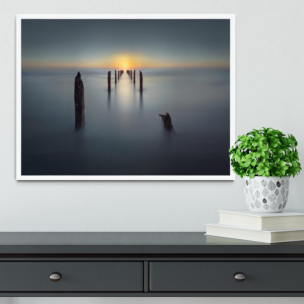 Last Light Framed Print - Canvas Art Rocks -6