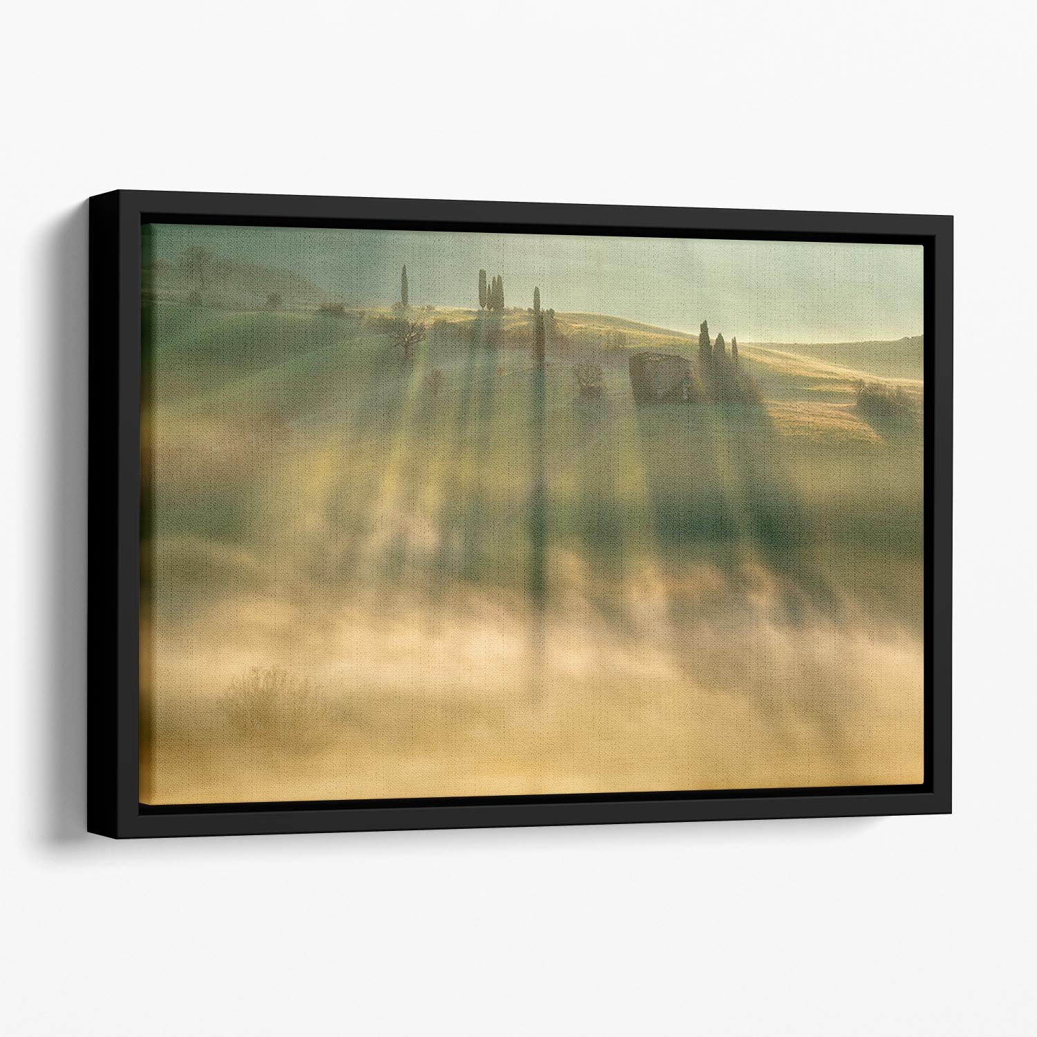 Mist Floating Framed Canvas - Canvas Art Rocks - 1