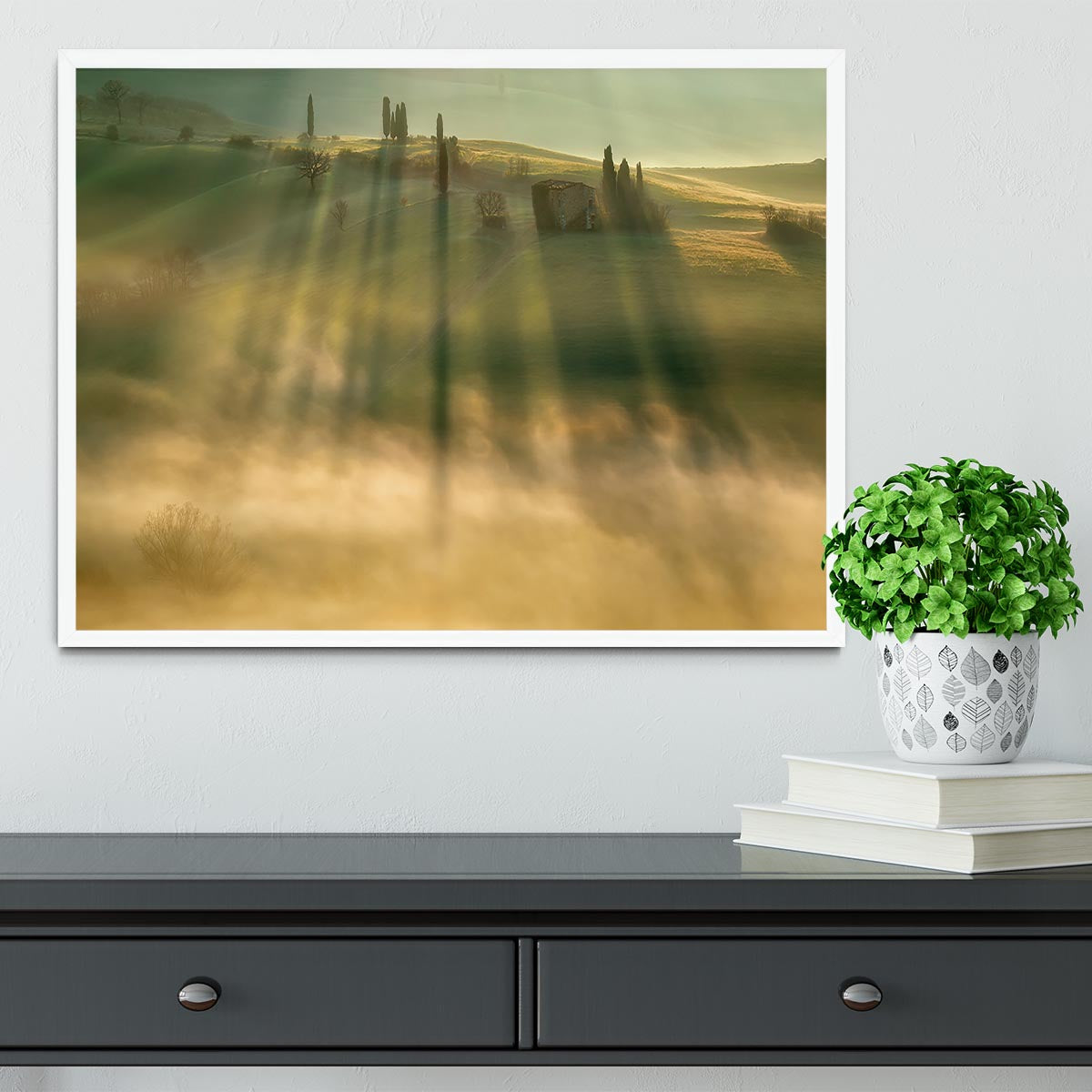 Mist Framed Print - Canvas Art Rocks -6