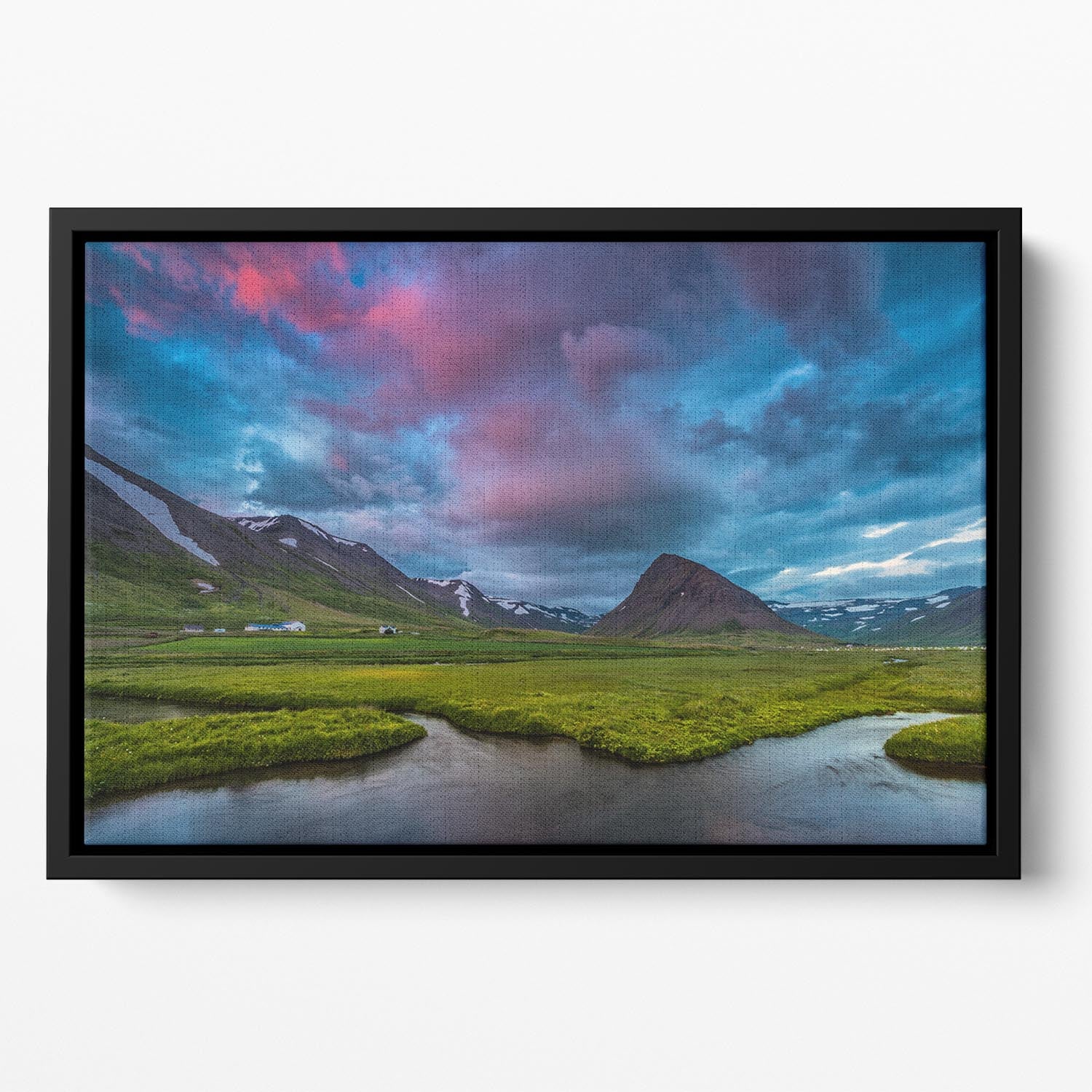 Farmland Floating Framed Canvas - Canvas Art Rocks - 2