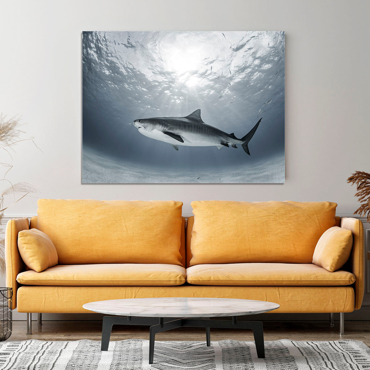 Tiger Rays Canvas Print or Poster - Canvas Art Rocks - 4