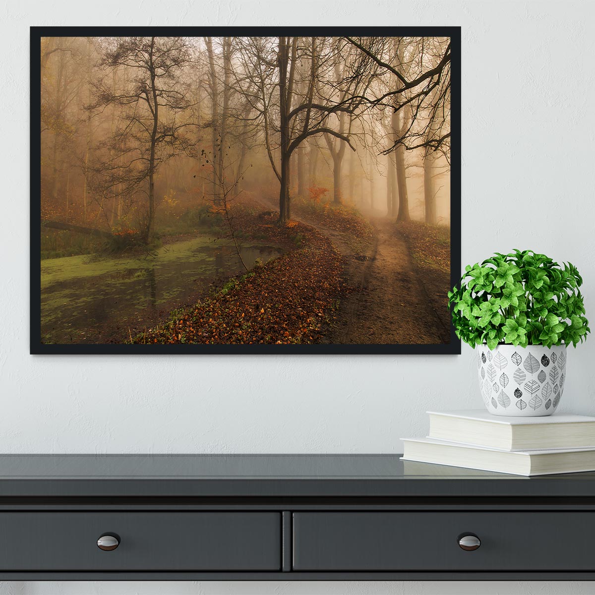 Which Path Ii Framed Print - Canvas Art Rocks - 2