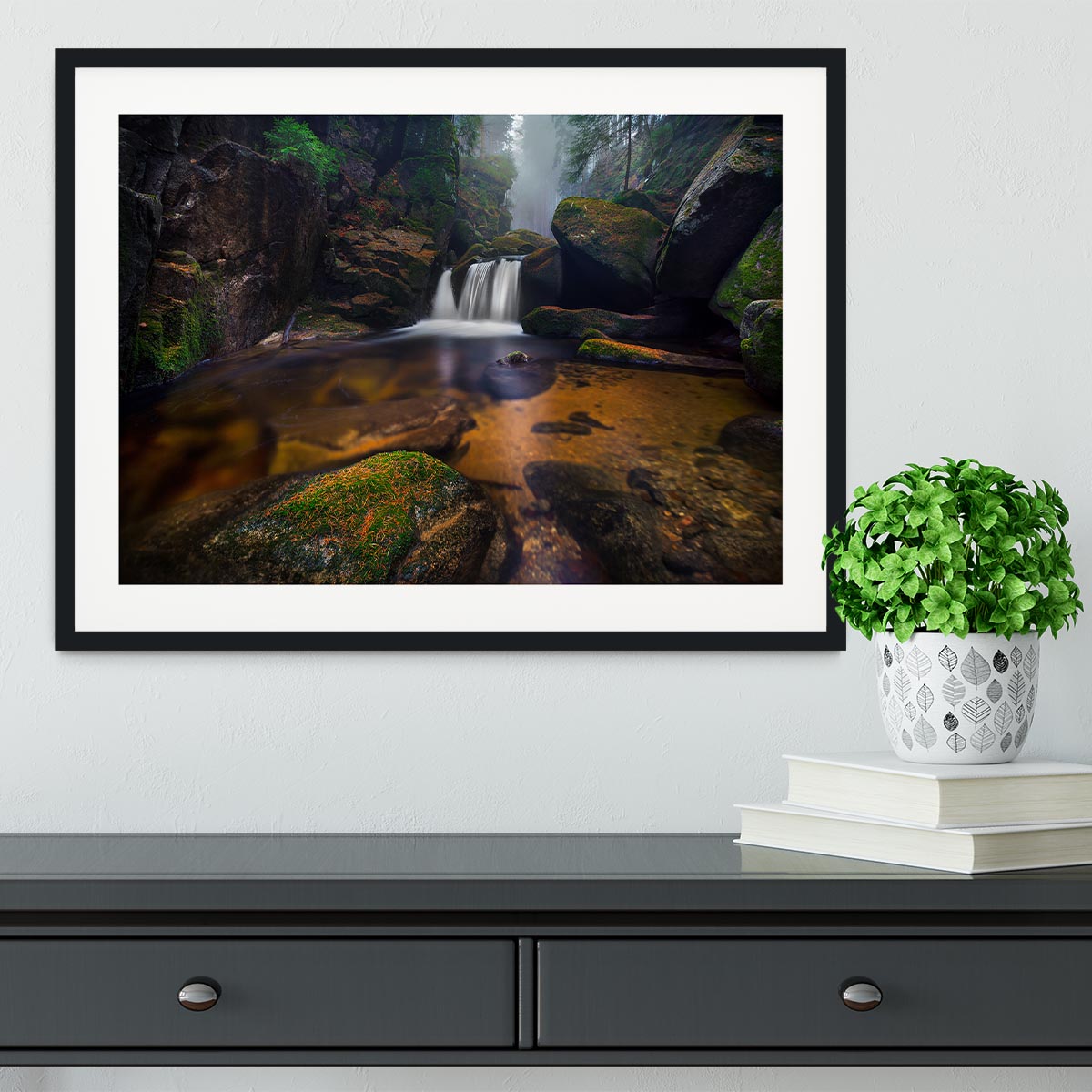 River Tales Framed Print - Canvas Art Rocks - 1