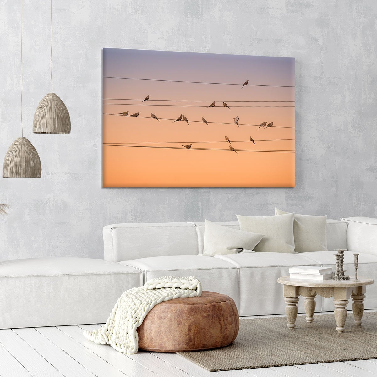Sunrise Birds Canvas Print or Poster - Canvas Art Rocks - 6