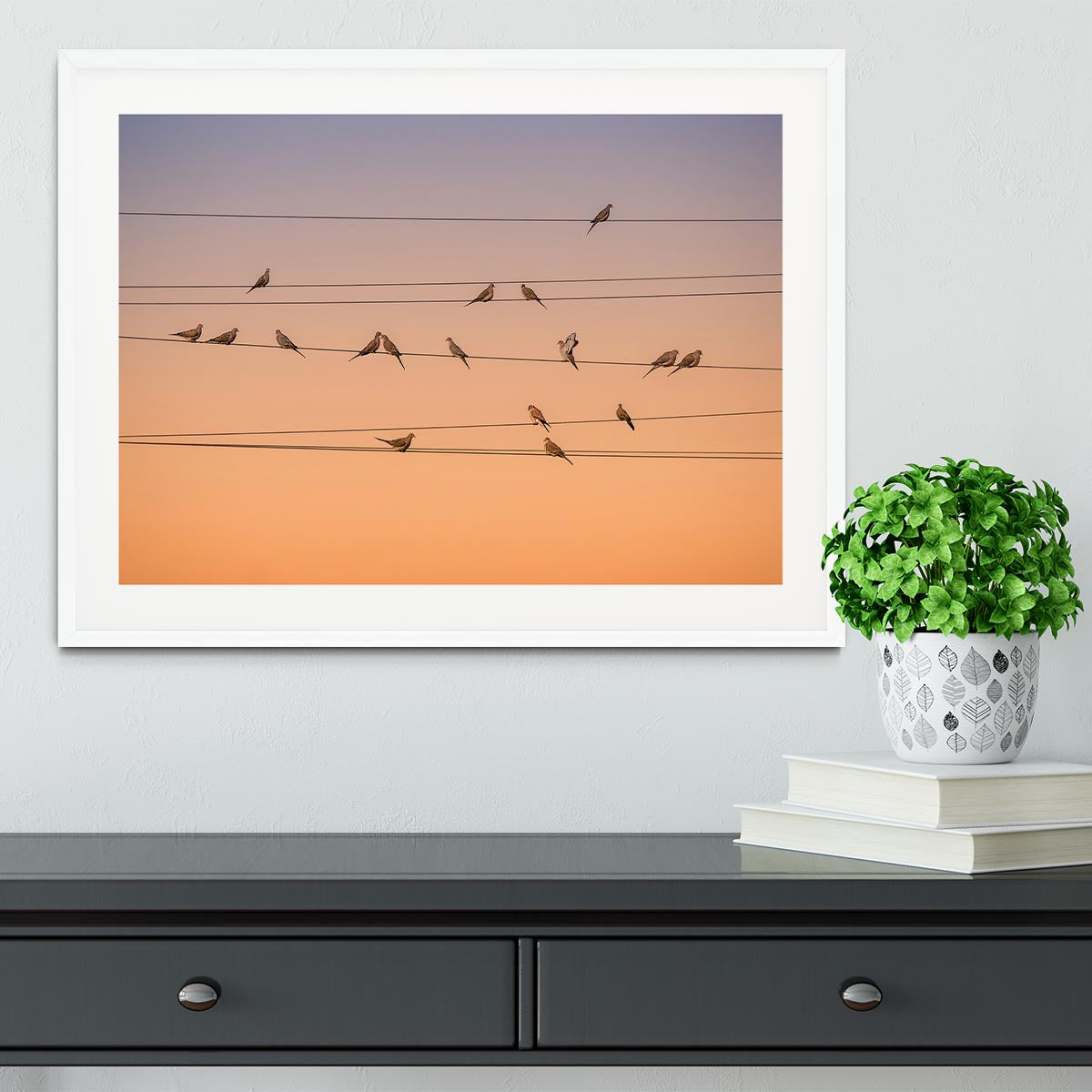 Sunrise Birds Framed Print - Canvas Art Rocks - 5