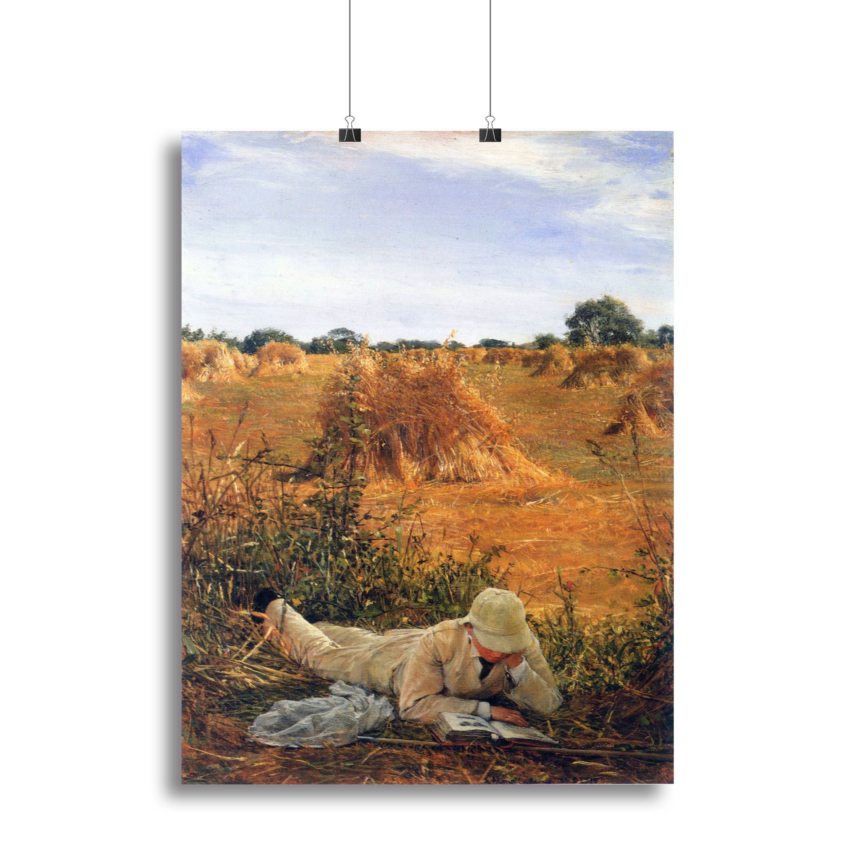 94 degrees in the shade by Alma Tadema Canvas Print or Poster