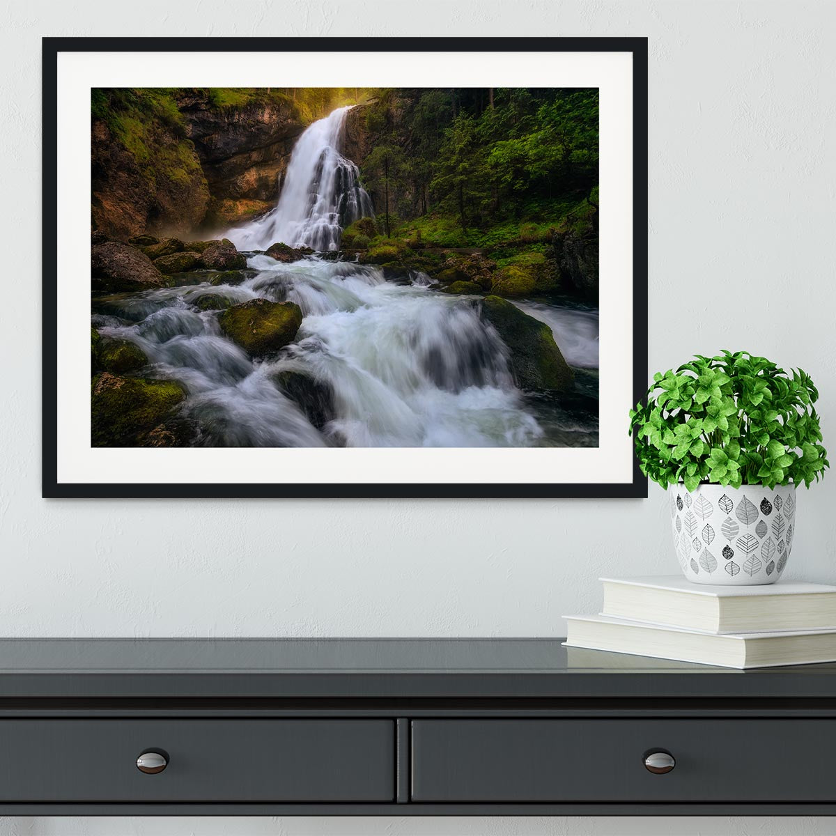 Spring Flood Framed Print - Canvas Art Rocks - 1