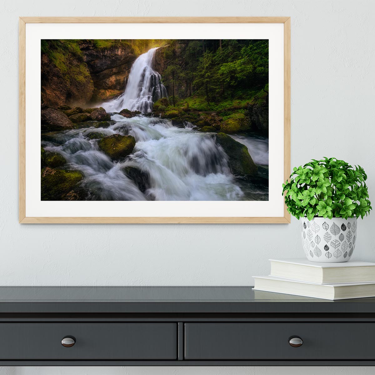 Spring Flood Framed Print - Canvas Art Rocks - 3