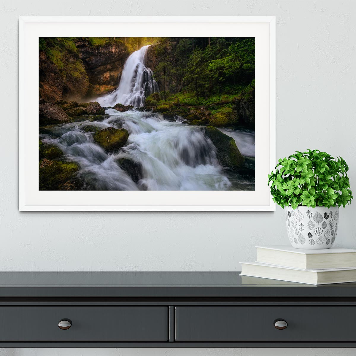 Spring Flood Framed Print - Canvas Art Rocks - 5