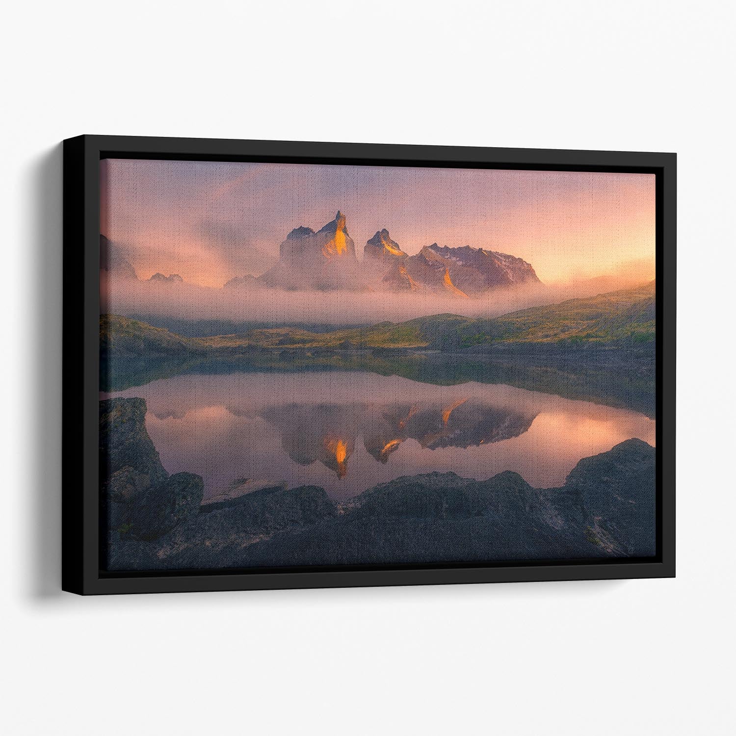 Eternity Floating Framed Canvas - Canvas Art Rocks - 1