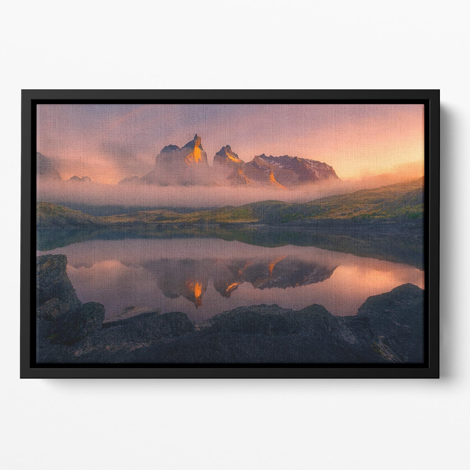 Eternity Floating Framed Canvas - Canvas Art Rocks - 2