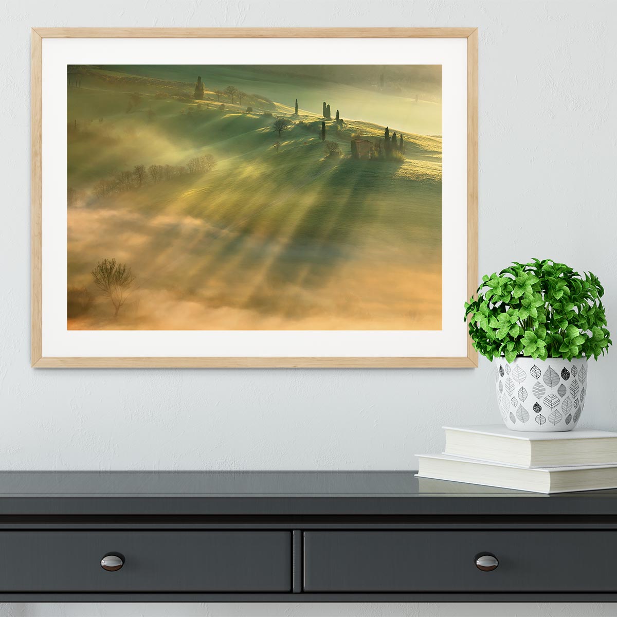 Mist Framed Print - Canvas Art Rocks - 3