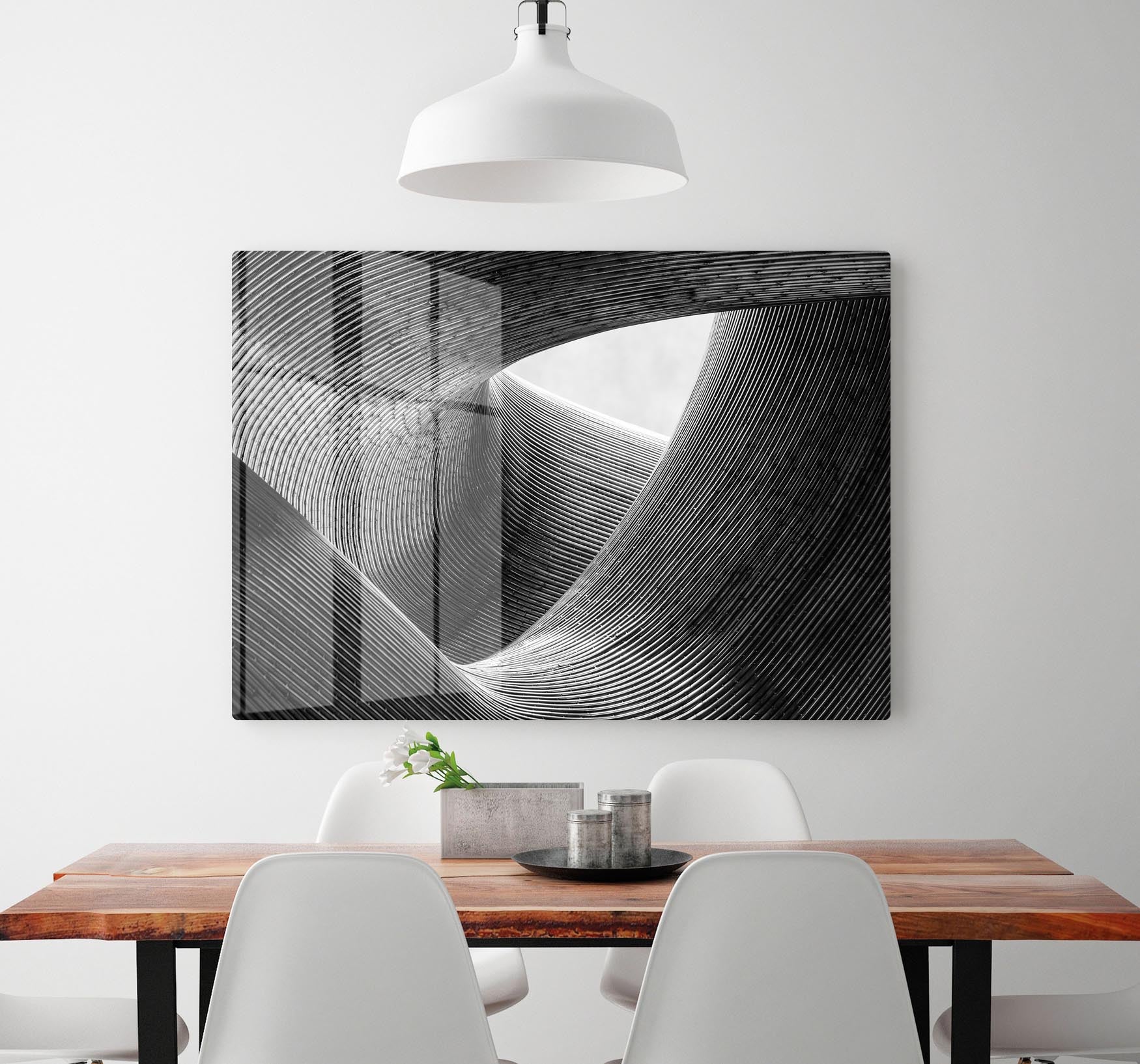Lines HD Metal Print - Canvas Art Rocks - 2