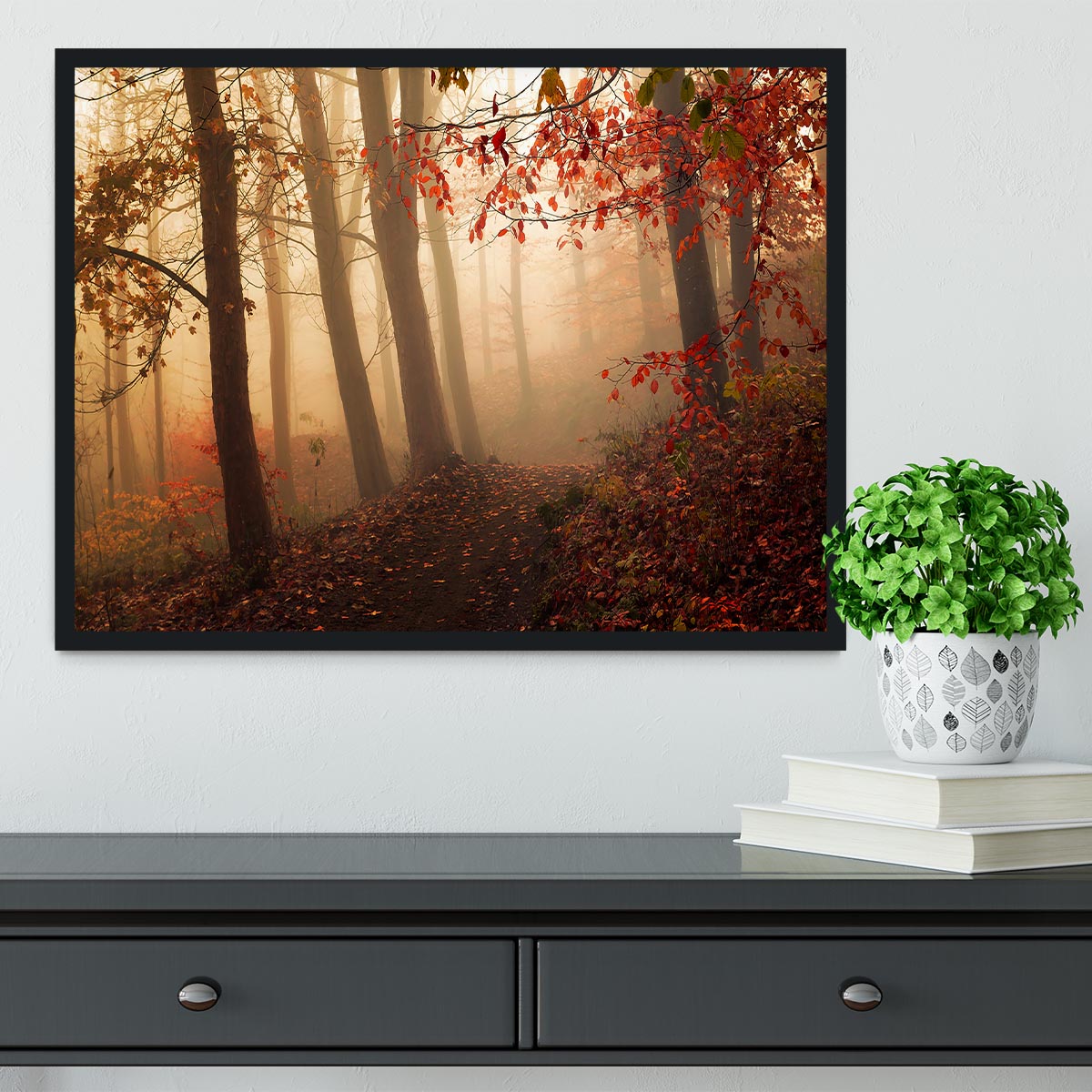 Towards The Light Framed Print - Canvas Art Rocks - 2