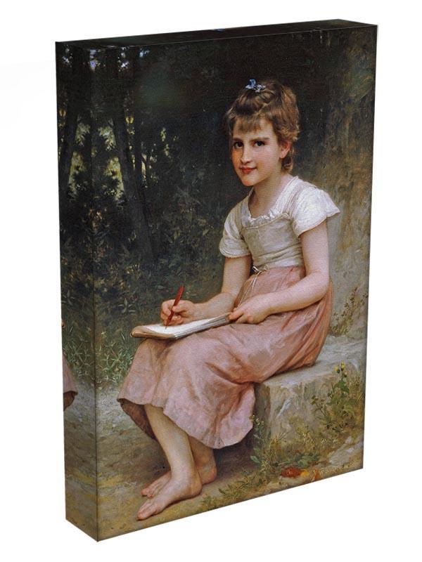 A Calling 1896 By Bouguereau Canvas Print or Poster - Canvas Art Rocks - 3