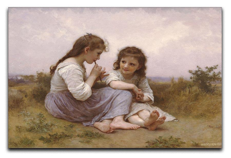 A Childhood Idyll 1900 By Bouguereau Canvas Print or Poster  - Canvas Art Rocks - 1