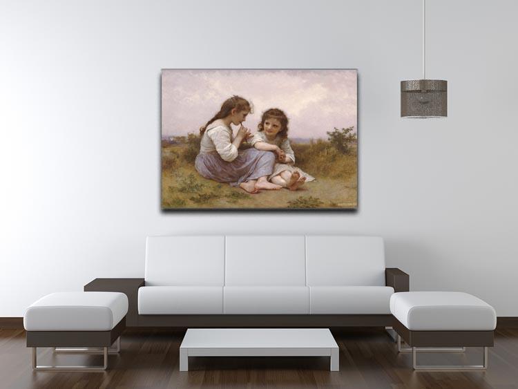 A Childhood Idyll 1900 By Bouguereau Canvas Print or Poster - Canvas Art Rocks - 4