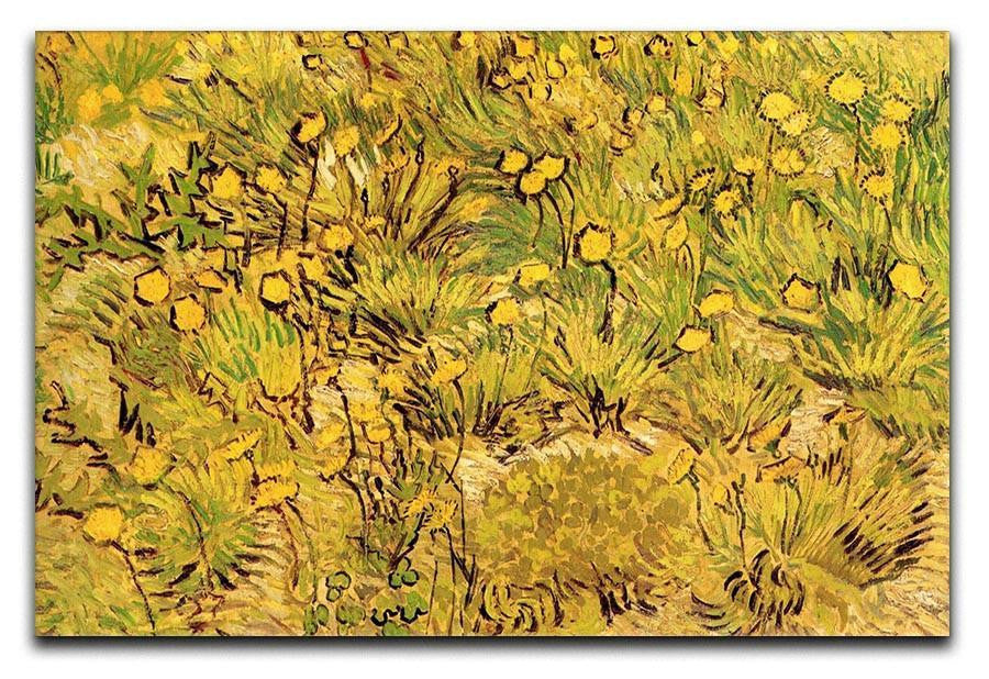 A Field of Yellow Flowers by Van Gogh Canvas Print & Poster  - Canvas Art Rocks - 1