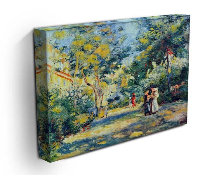 A Garden in Montmartre by Renoir Canvas Print or Poster - Canvas Art Rocks - 3