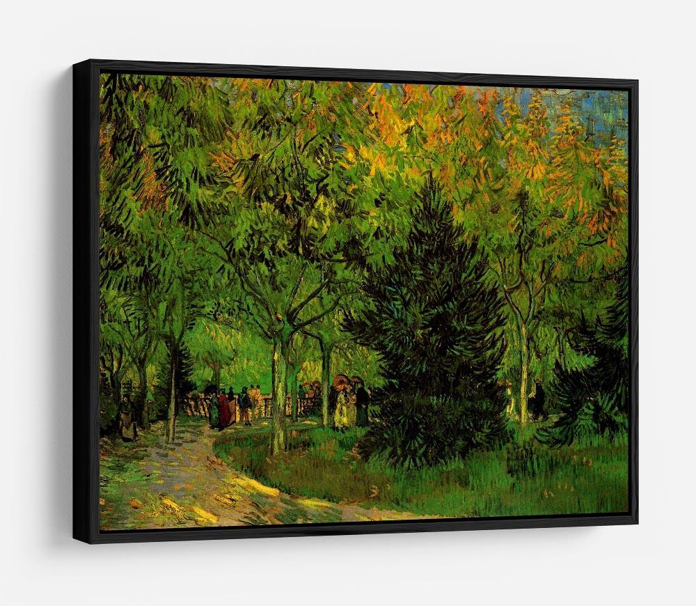 A Lane in the Public Garden at Arles by Van Gogh HD Metal Print