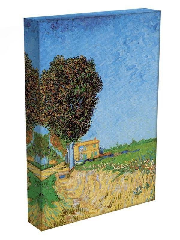 A Lane near Arles by Van Gogh Canvas Print & Poster - Canvas Art Rocks - 3