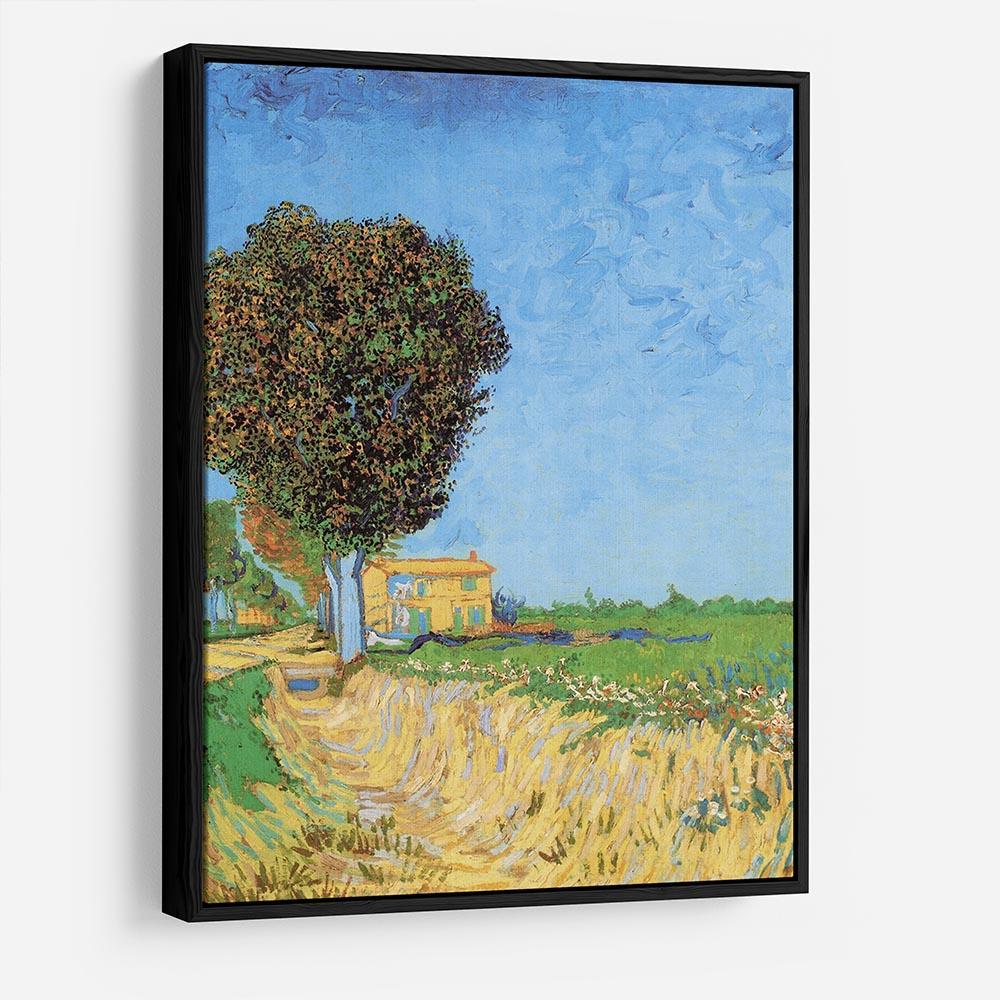 A Lane near Arles by Van Gogh HD Metal Print