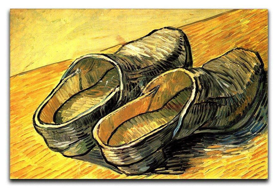 A Pair of Leather Clogs by Van Gogh Canvas Print & Poster  - Canvas Art Rocks - 1
