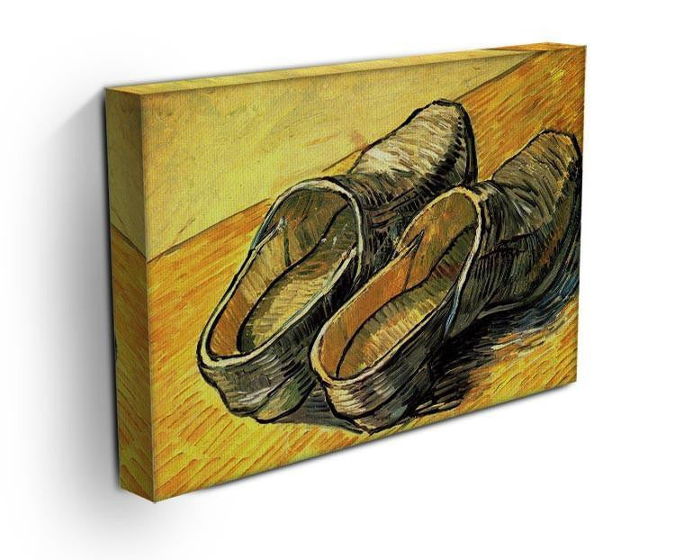 A Pair of Leather Clogs by Van Gogh Canvas Print & Poster - Canvas Art Rocks - 3