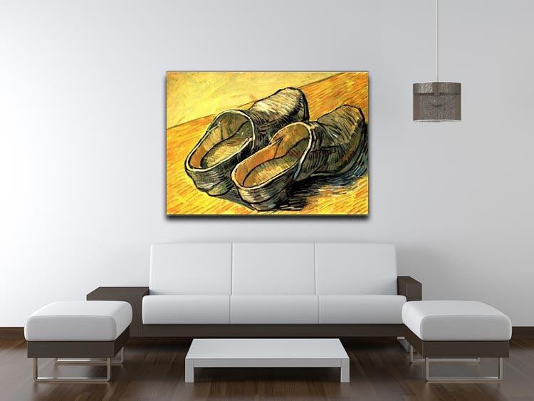 A Pair of Leather Clogs by Van Gogh Canvas Print & Poster - Canvas Art Rocks - 4