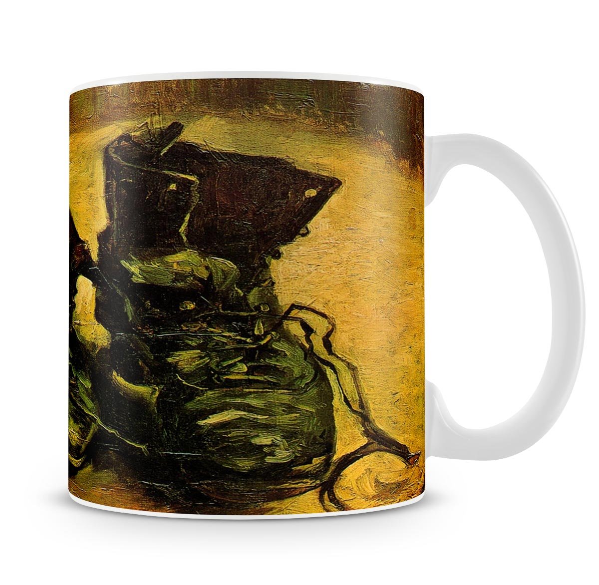 A Pair of Shoes 2 by Van Gogh Mug - Canvas Art Rocks - 4