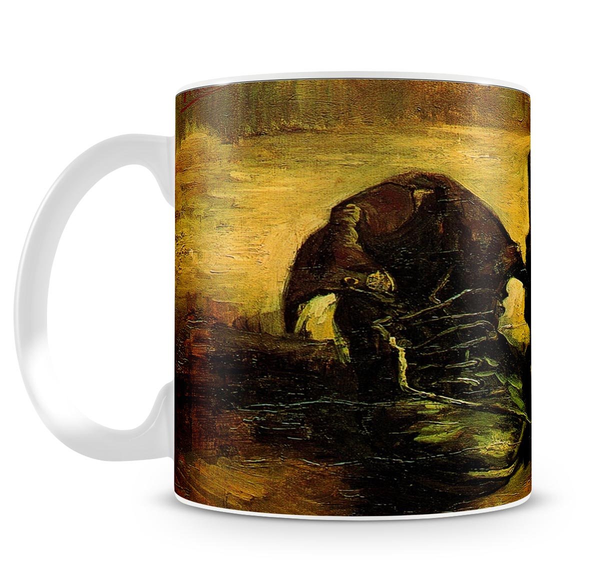 A Pair of Shoes 2 by Van Gogh Mug - Canvas Art Rocks - 4