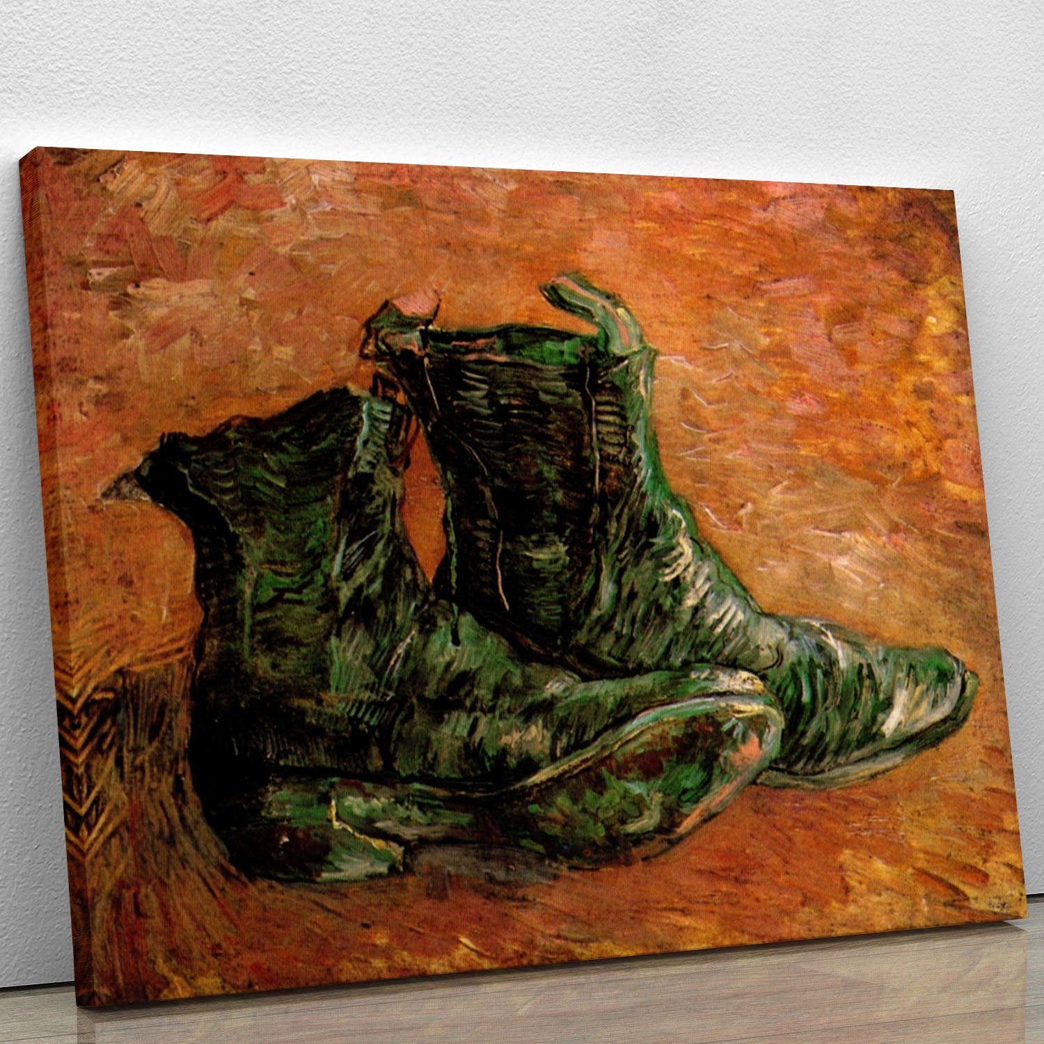 A Pair of Shoes by Van Gogh Canvas Print or Poster