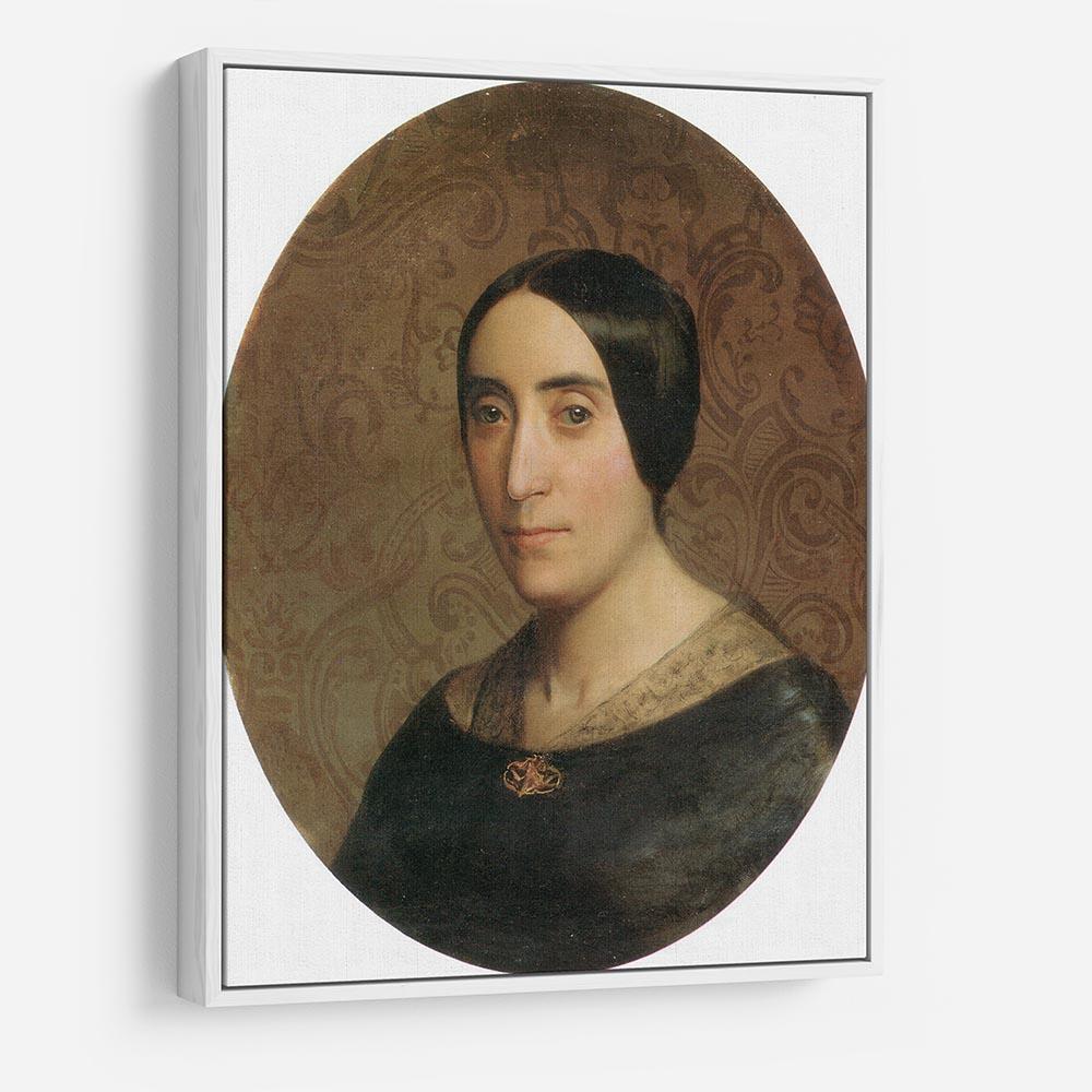 A Portrait of Amelina Dufaud Bouguereau 1850 By Bouguereau HD Metal Print