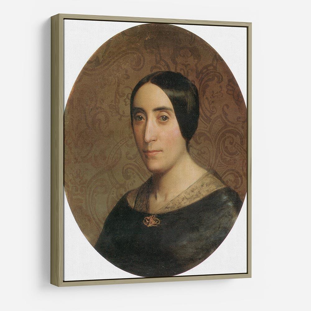A Portrait of Amelina Dufaud Bouguereau 1850 By Bouguereau HD Metal Print