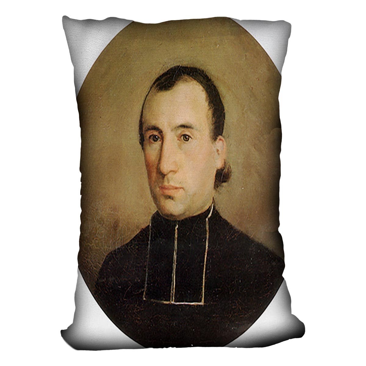 A Portrait of Eugene Bouguereau 1850 By Bouguereau Throw Pillow
