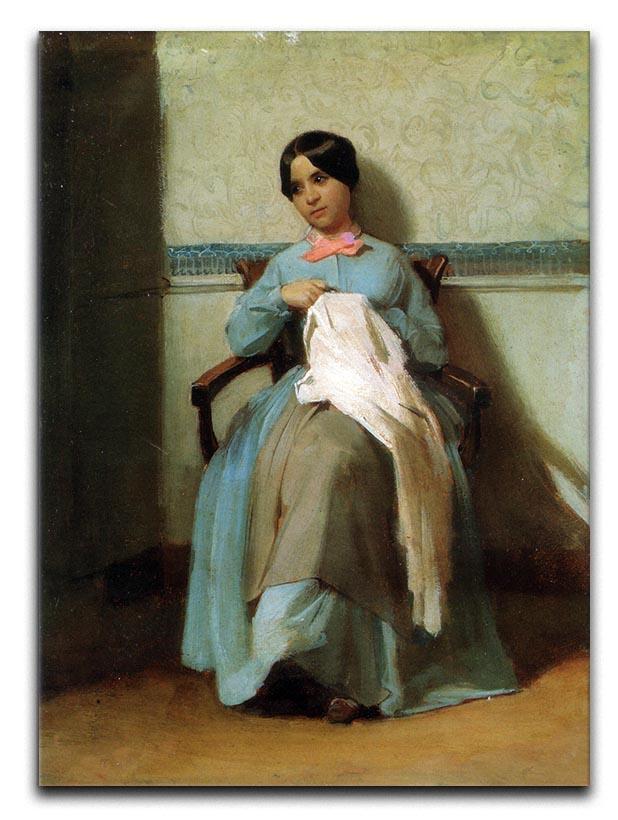 A Portrait of Lonie Bouguereau By Bouguereau Canvas Print or Poster  - Canvas Art Rocks - 1