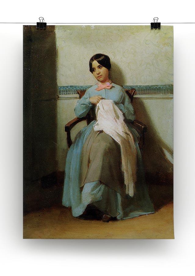 A Portrait of Lonie Bouguereau By Bouguereau Canvas Print or Poster - Canvas Art Rocks - 2
