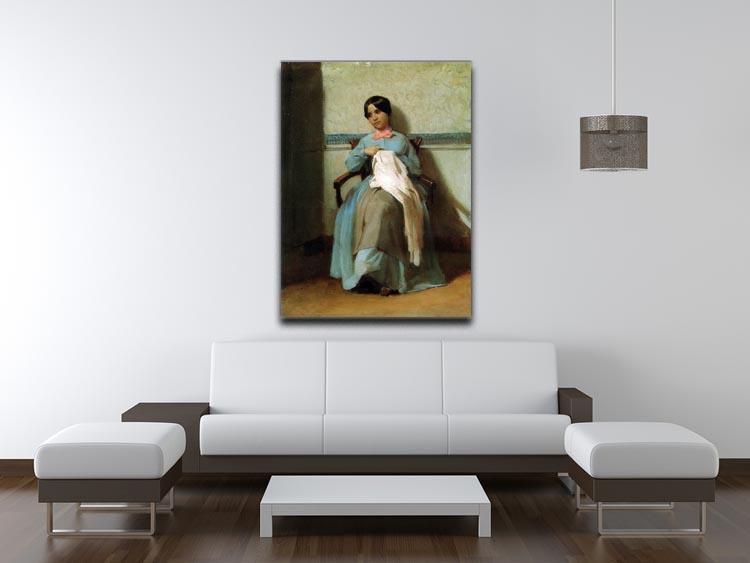 A Portrait of Lonie Bouguereau By Bouguereau Canvas Print or Poster - Canvas Art Rocks - 4