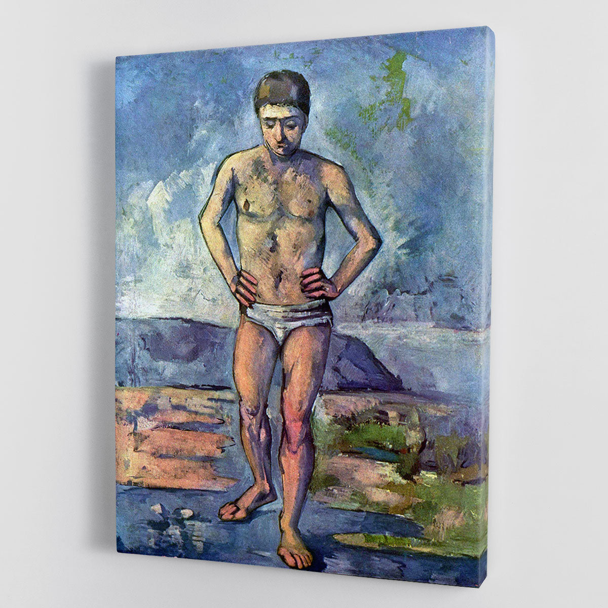 A Swimmer by Cezanne Canvas Print or Poster - Canvas Art Rocks - 1