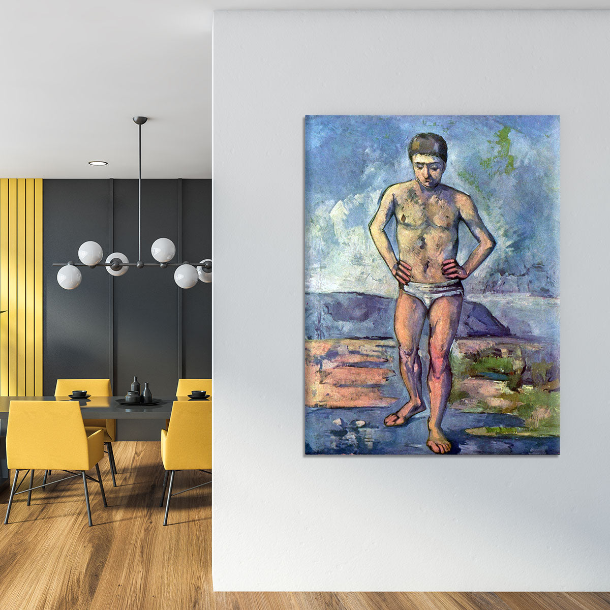 A Swimmer by Cezanne Canvas Print or Poster - Canvas Art Rocks - 4