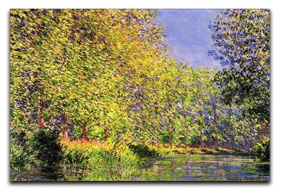 A bend of the Epte Giverny by Monet Canvas Print & Poster  - Canvas Art Rocks - 1