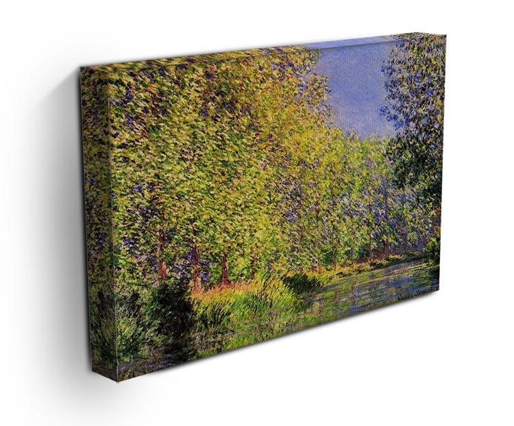A bend of the Epte Giverny by Monet Canvas Print & Poster - Canvas Art Rocks - 3