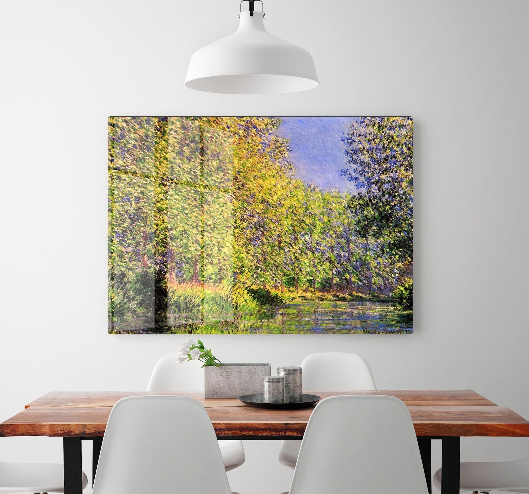 A bend of the Epte Giverny by Monet HD Metal Print
