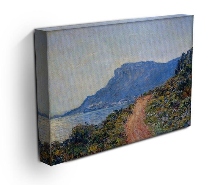 A coastal view with a bay by Monet Canvas Print & Poster - Canvas Art Rocks - 3