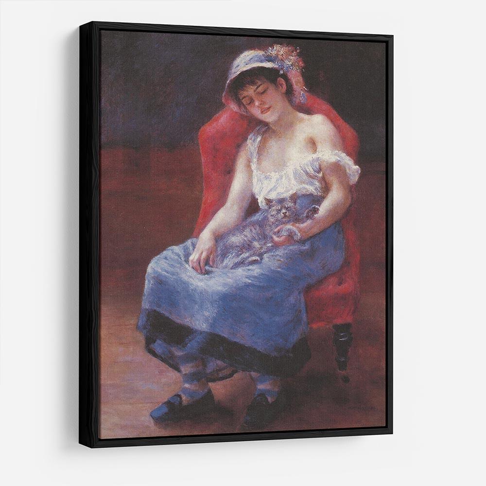 A girl asleep by Renoir HD Metal Print