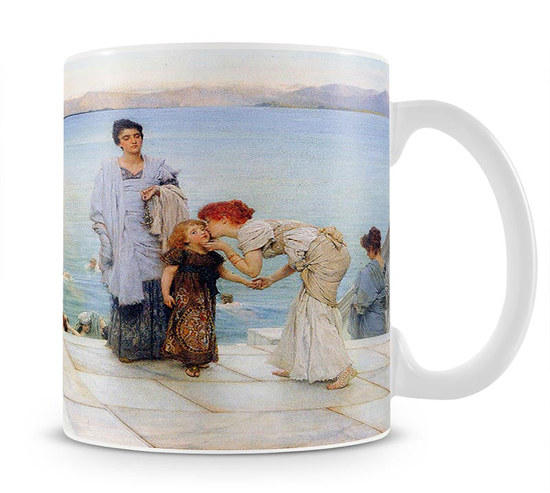 A kiss by Alma Tadema Mug - Canvas Art Rocks - 1