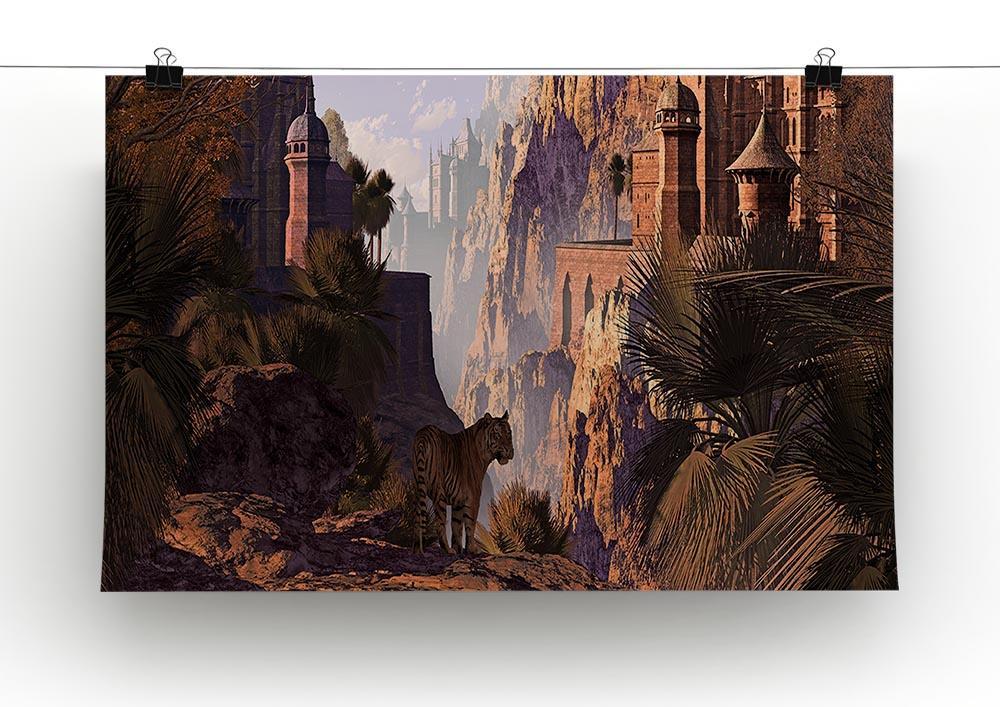 A landscape in India Canvas Print or Poster - Canvas Art Rocks - 2