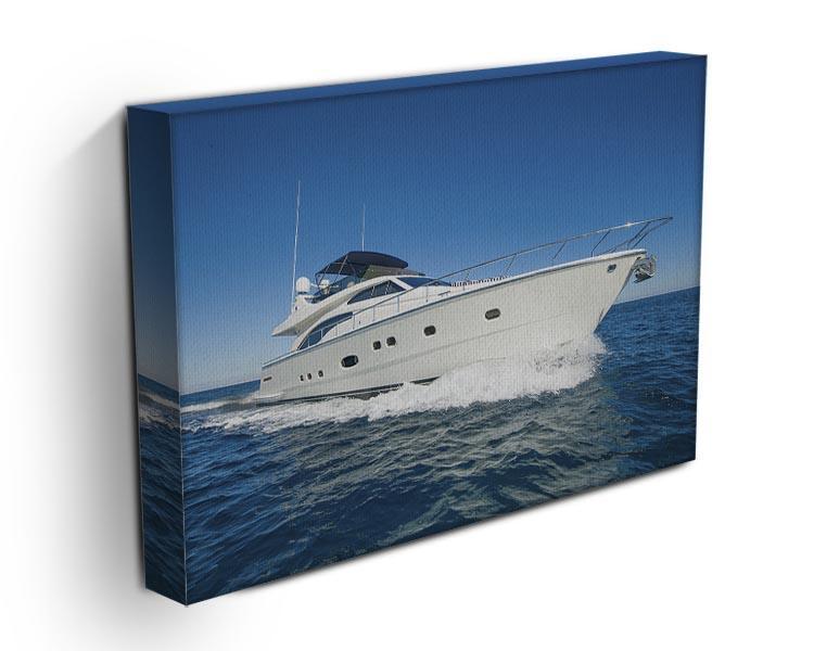 A luxury private motor yacht Canvas Print or Poster - Canvas Art Rocks - 3