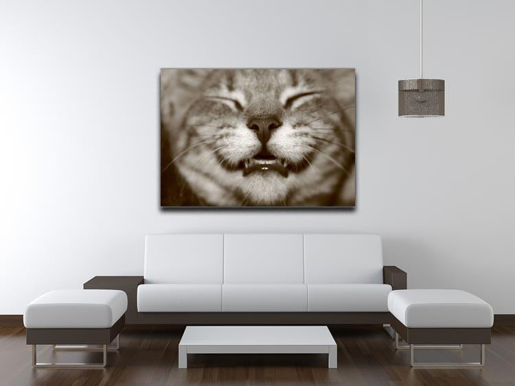 A smiling kitten Canvas Print or Poster - Canvas Art Rocks - 4