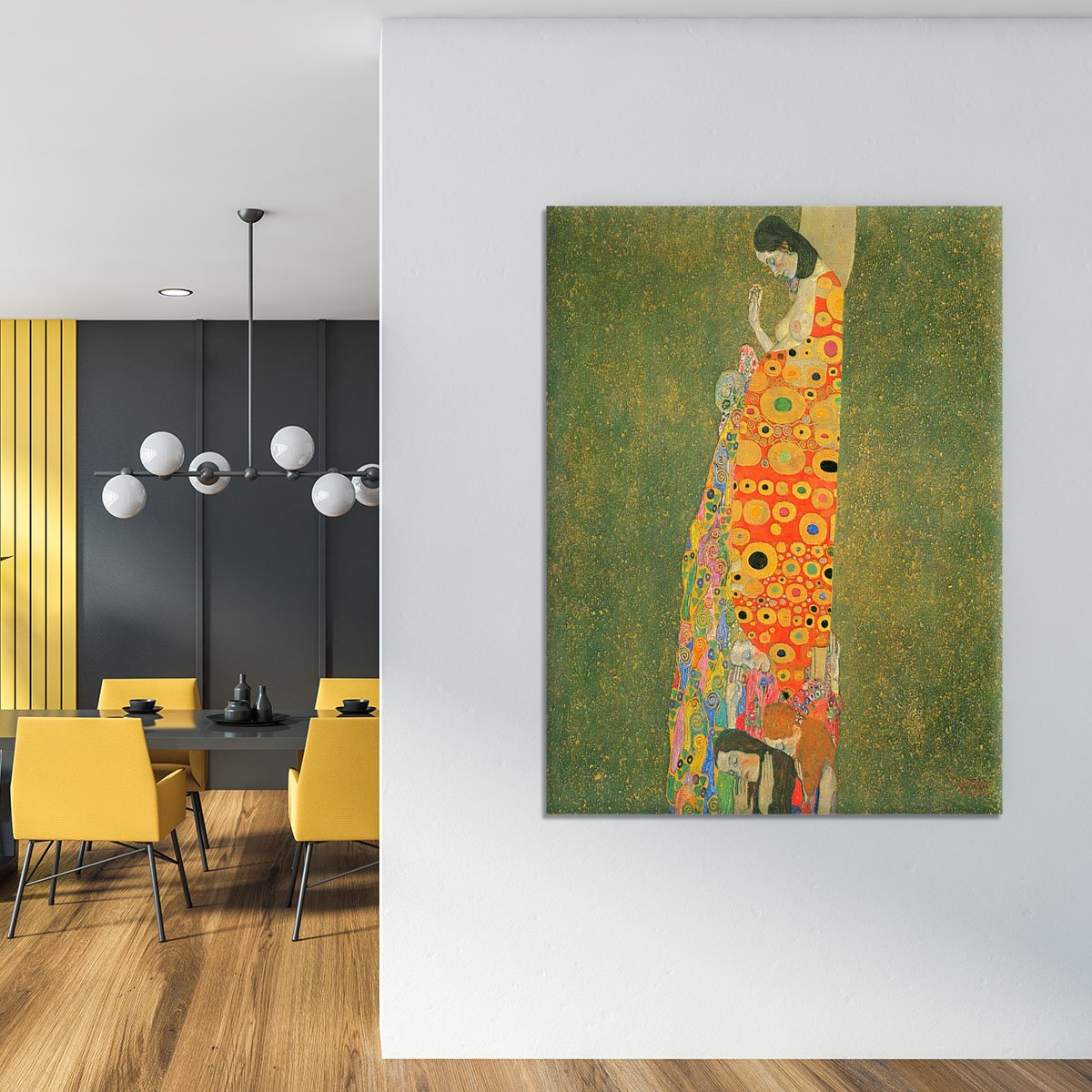 Abandoned Hope by Klimt Canvas Print or Poster